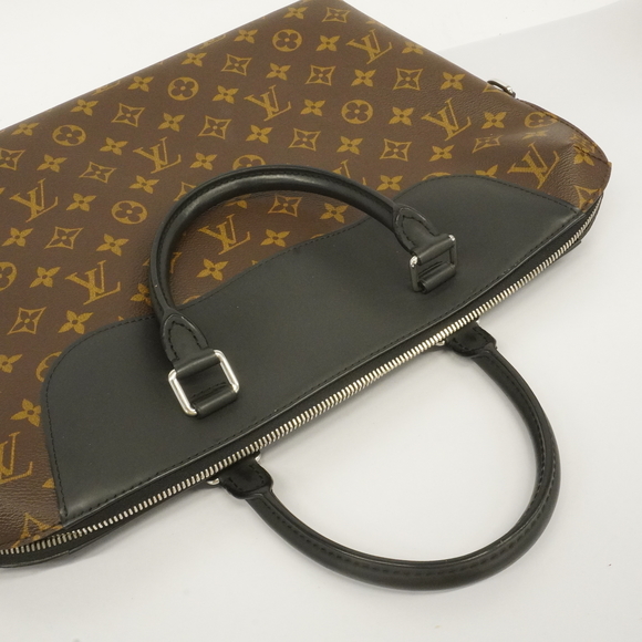 LOUIS VUITTONAuth  Monogram Macassar Porte De Cumanjour NM M54019 Briefcase - Picture 7 of 10